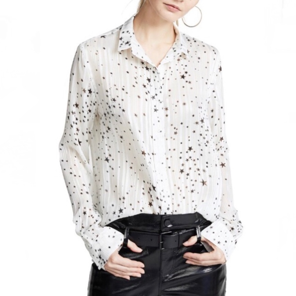 RTA Star Patterned Blouse - Picture 2 of 5